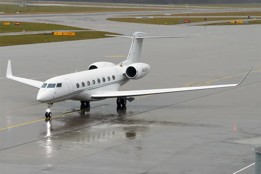 Gulfstream G650 ultra-long-range jet exterior